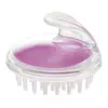 Cepillo Transparente de Cristal para Champú, Cepillo Masajeador de Cabeza de Silicona, Peine para Champú, Artefacto Anti-Picazón del Cuero Cabelludo, Venta al por Mayor por Fabricante
