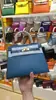 Bolsa Kelly Colorida Mais Vendida no Aliexpress, Bolsa de Mão Feminina Moda Europeia e Americana, Bolsa de Ombro Único Transversal de Alto Padrão para Mulheres