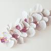 9 grandes flores artificiales de Phalaenopsis, estilo europeo, flores falsas para el hogar, una sola rama, flores de seda de Phalaenopsis, ramo suave, venta al por mayor y al por menor