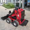 Minicargador Skid Steer con Ruedas Spot 380 Bulldozer Agrícola Mina de Carbón Carga y Descarga Cargador Multiusos