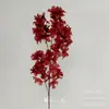Boda Estilo Chino Estilo Rojo Decoración Guía de Carretera Arreglo Floral de Simulación Flor de Techo Ceremonia de Compromiso Arreglo de Banquete Arte de Flores Artificiales de Boda