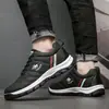 Zapatos casuales de cuero y tenis 2026 para hombre, otoño e invierno, zapatos de trabajo, cuero suave, cómodos, suela blanda, antideslizantes, resistentes al desgaste, adecuados para senderismo y correr