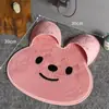 Cepillo de silicona para pies con forma de pata de conejo, alfombrilla de masaje para pies, alfombrilla de baño, cepillo para pies para eliminar piel muerta, alfombrilla para suelo de ducha, venta directa