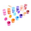 Pigmento acrílico para pintura infantil personalizado, 2 ml, 6 colores, pigmento combinado, pintura de yeso, pigmento acrílico.