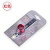 Luz trasera rubí de aleación de aluminio brillante, luz monocular para casco de bicicleta de montaña, luz de advertencia, luz delantera de bicicleta