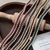 Venda direta da fábrica: Fita de gorgurão não elástica de três cores de 1,3 cm, estilo Chanel pequeno, acabamento para roupas e bagagens DIY, fita de algodão em cor contrastante