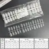 Uñas Cuadradas Populares de Venta Caliente Nuevo Estilo Chino Extensiones de Uñas Ultra Delgadas Sin Costuras Mate