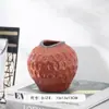 Vaso Cerâmico de Morango Omaysn Artesanato Cerâmico de Frutas Transfronteiriço Enfeites de Decoração para Sala de Estar Estilo Ins