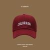 Gorra de béisbol para mujer ins estilo japonés simple casual a prueba de sol para exteriores COLO tapa dura primavera y otoño visera curva