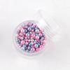 Nuevo Producto 3-5mm Redondo No Poroso Fantasía Perlas de Imitación DIY Joyería Cuentas Decorativas Sirena Cuentas Sueltas Accesorios