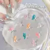 Pedrería para Uñas Mariposa Tridimensional Nueva Tridimensional Doble Capa Ala Fina Brillante Hielo Transparente Estilo Puro Deseo Joyería de Aleación