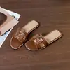 Pantuflas Planas con Hebilla para Mujer, Antideslizantes, Resistentes al Desgaste, Casual de Verano, Abiertas en la Punta, Medias Pantuflas Caladas, Ligeras