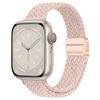Correa de Reloj Magnética Trenzada de Doble Bucle para Cintura Delgada Adecuada para Apple 9 10 iWatch S11 Pulsera Magnética de Nylon