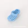 Novos Sapatos com Furo Ajustável Mini Fivela Decorativa Chaveiro de Sapato Pequeno Flor de Sapato DIY Fivela de Sapato Mini Tridimensional Fofa