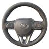 Cubierta para volante de cuero especial cosida a mano Toyota Weilan Dafeng landarong RAV4 Lei Ling Carolina Dragón Asiático
