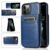 Para iPhone13 capa de couro de cor sólida com abertura para cima e para baixo para cartão Apple 12 capa protetora padrão Cavalo Louco capa para celular nova XR