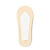 Meias de barco das mulheres de algodão decotado fundo super invisível salto alto sapatos de camada única verão fino silicone antiderrapante antiderrapante calcanhar meias de gelo