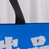 Bolsas Tejidas Portátiles Ecológicas con Logo Personalizado, Bolsas de Piel de Serpiente de Plástico Compuesto, Bolsas de Compras Hechas a Medida para Centros Comerciales, Bolsas Promocionales Corporativas