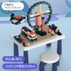 Mesa Personalizada Multifuncional de Bloques de Construcción de Partículas Grandes para Niños, Mesa de Aprendizaje para Educación Temprana, Mesa de Juegos, Juguetes Educativos de Ensamblaje para Bebés