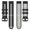Adecuado para Samsung watch6 correa de silicona de dos colores nueva hebilla negra correa de muñeca de silicona correa de silicona deportiva de repuesto