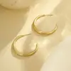 Pendientes de personalidad europeos y americanos transfronterizos diseño nicho pendientes de acero inoxidable pendientes pendientes de temperamento retro de alta calidad para todo