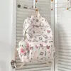 Mochila de estilo japonés ins linda de dibujos animados del gato KT para estudiantes de secundaria, preparatoria y universidad, bolsa de doble hombro de gran capacidad