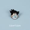 Broche pequeno Masculino e Feminino Bonito Japonês Crachá Cartoon Pin Fivela Pin Decoração ins Moda Personalizado Saco Escolar Acessórios