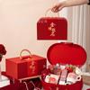 Guochao para ser a caixa de presente nº 1 caixa de doces portátil festiva para banquete de boas-vindas de estudante caixa de presente de ajuda para o exame de admissão à faculdade