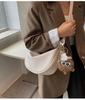 Bolso de Piel Suave de Gama Alta de Nicho 2026 Nuevo Bolso de Hombro de Moda Bolso Cruzado Bolso Dumpling Bolso de Viaje Versátil Casual para Mujer