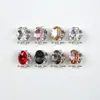 Nuevos y Modernos Lujosos Deslumbrantes Accesorios para Uñas con Pedrería Apilada Huevo de Paloma Decoraciones de Uñas de Cristal de Alta Calidad