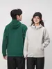 Impresión de logo y texto personalizados en sudaderas con capucha tipo cárdigan