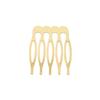Peine metálico de ojo de caballo DIY tocado nupcial peine para el cabello con flores material accesorios para el cabello accesorios para la cabeza accesorios para el cabello