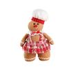 Decoração de festa de Natal Casal Boneco de gengibre Suprimentos Boneco de desenho animado Boneca criativa Árvore de Natal pendurada Enfeites