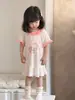 Bata de Noche Estilo Princesa para Niños Ancaiyue, Dulce Bata de Noche de una Pieza, Pijama Delgado de Dibujos Animados para Verano