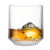 Lote de Fábrica Creativo Lujo Ligero Patrón de Diamante Vaso de Whisky Vaso de Vino Vaso de Cóctel Vidrio para Vino Tinto Bar Vaso de Vino