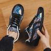 Quatro Estações Nova Moda Masculina Estampada de Fundo Plano Aumentador de Altura Estação Europeia Tendência Viagem Esportes Lazer Sapatos da Moda para Homens
