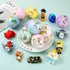 Gashapon personalizado de 75 mm con laminado a todo color, nuevo gashapon de dibujos animados, juguetes de figuras mixtas de 75 mm, No. 75 gashapon grandes