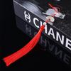 Pérola Branco Fan Tassel Spike Nova Roupa Chinesa Pingente Pendurado Spike DIY Material Artesanal Bolsa Acessórios para Carro Celular