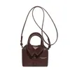 Transfronterizo 2026 Nuevo Estilo Coreano Personalidad de Nicho Ropa Bolso de Mano Moda Femenina Bolso Casual Simple de Moda Bolso Cruzado