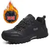 Zapatos de Senderismo para Hombre Otoño e Invierno 2026, Caña Baja, Superficie de Cuero, Impermeables, Antideslizantes, Talla Grande, Zapatos Deportivos para Senderismo al Aire Libre y Campo Traviesa Transfronterizos