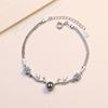Todo el camino tu pulsera de asta proyección 100 idioma te amo micro tallado diamante femenino