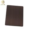 Placa de Acero Inoxidable Cepillado Cobre Rojo Se Puede Procesar 201/304/316 Placa Decorativa Colorida Fábrica de Placas de Acero Inoxidable Foshan