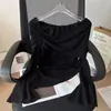Top de alta gama con hombros descubiertos y mangas acampanadas para mujer, diseño nuevo, top irregular plisado de hombros descubiertos con mangas largas engrosadas