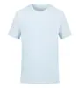 Camiseta de Verão 26 Anos, 60 Fios, Algodão Mercerizado, Dupla Face, Gola Redonda, Manga Curta, Fresca, Respirável, Casual e Confortável, Camiseta Antibacteriana 10A
