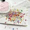 Tamaño Mixto 3-10mm Perla de Imitación de Plástico Semicírculo Diamante Decoración de Arte de Uñas Resina Parche Cuentas Accesorios de Joyería DIY