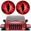 Calcomanía para faros delanteros de Beast's Eye (2024), nueva pegatina estéreo 3D para Jeep