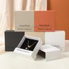 Venta al por mayor de fábrica Caja de regalo con cajón caja de cerámica de piedra caja negra y blanca granular caja de joyería para uñas cajón de suspensión pe caja de joyería