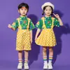Roupas de Performance Infantil Roupas de Performance Infantil Fofas com Bolinhas Onduladas de Alcinha para Jardim de Infância Roupas de Performance para Coro de Meninos e Meninas