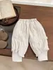 Pantalones de Algodón de Invierno para Niños para Uso al Aire Libre, Pantalones Jogger Gruesos de Invierno Estilosos y de Moda para Bebés Niñas