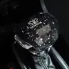 Adecuado para Toyota Frontlander, Highlander y Corolla: Perilla de Cambio de Cristal con Modificación de Iluminación de Colores